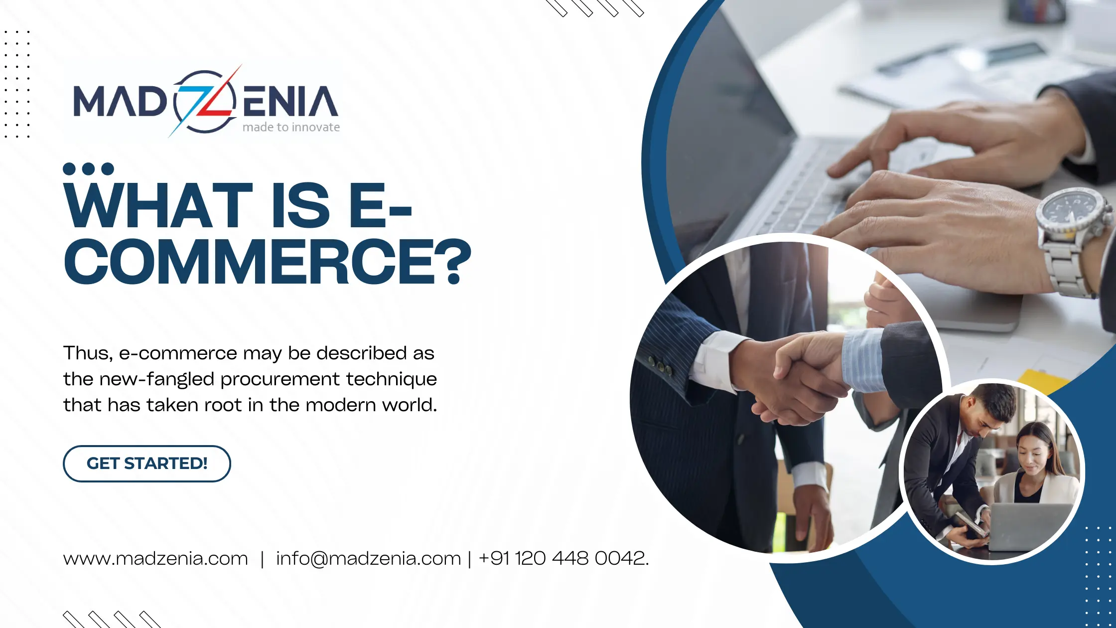 What is E-Commerce - Madzenia.com